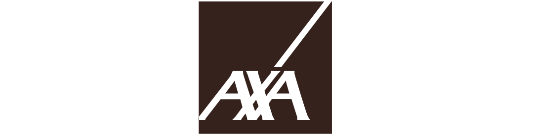 Einfarbiges Logo AXA