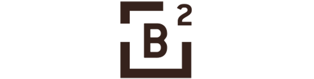 Einfarbiges Logo Bio-Square