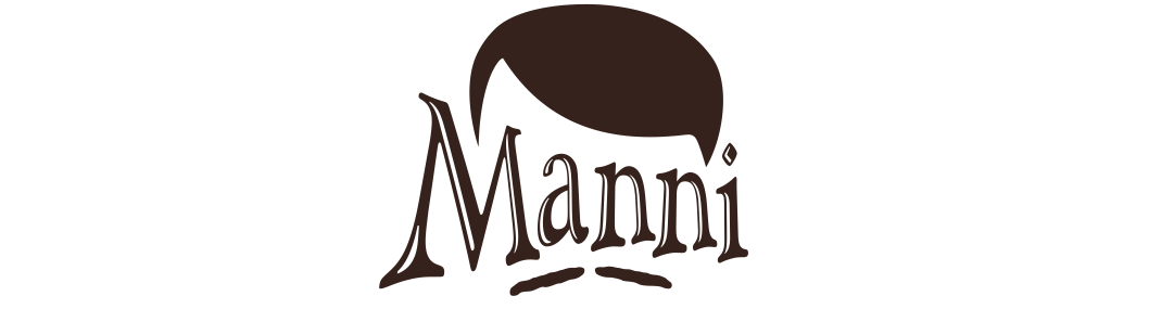 Einfarbiges Logo Manni