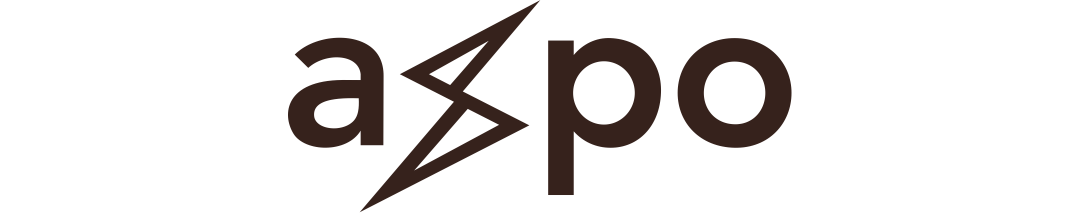 Einfarbiges Logo axpo
